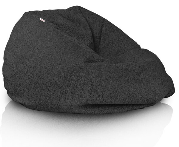 Sedací pytel SAKO černý bouclé