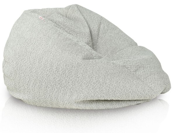 Sedací pytel SAKO světle šedý bouclé