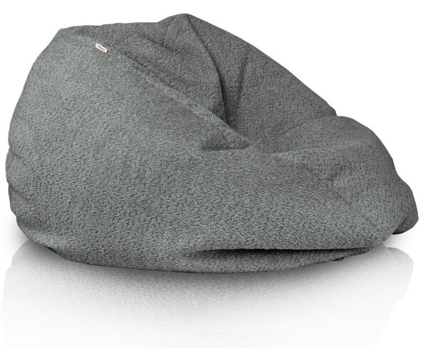 Sedací pytel SAKO šedý bouclé