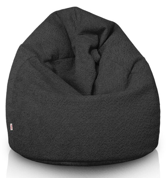 Sedací pytel SAKO černý bouclé