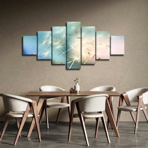 Obraz - štěstíčka (210x100 cm)