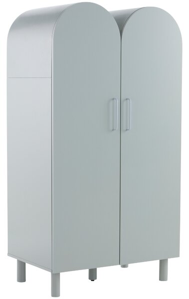 Jotex Světle modrá lakovaná šatní skříň DANTE 150 x 80 cm