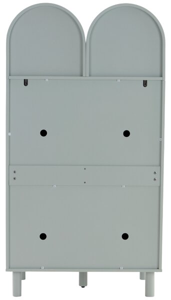 Jotex Světle modrá lakovaná šatní skříň DANTE 150 x 80 cm