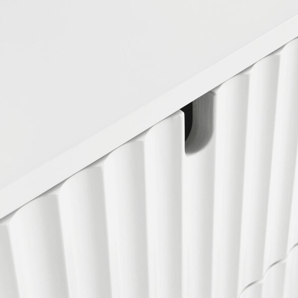 Jotex Bílá lakovaná komoda TOULUSE 80 x 40 cm
