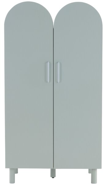 Jotex Světle modrá lakovaná šatní skříň DANTE 150 x 80 cm