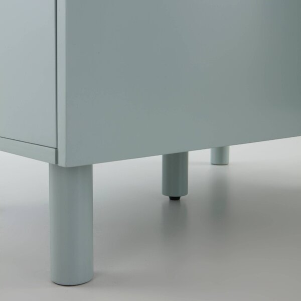 Jotex Světle modrá lakovaná šatní skříň DANTE 150 x 80 cm