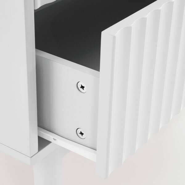 Jotex Bílá lakovaná komoda TOULUSE 80 x 40 cm