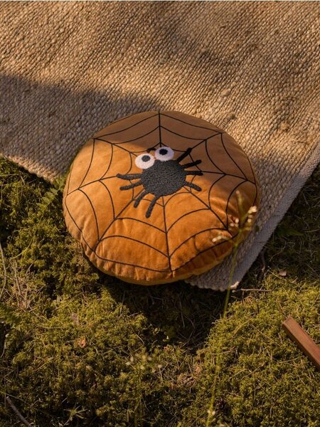 Sinsay - Dekorační polštář s halloweenským motivem - oranžová