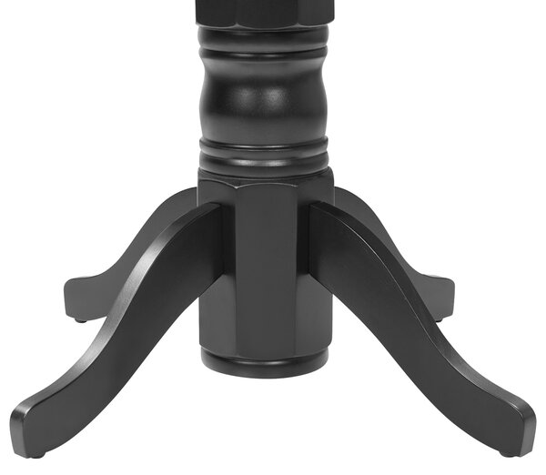 Rozkládací jídelní stůl AKRON Černá 106/150 cm 106 cm