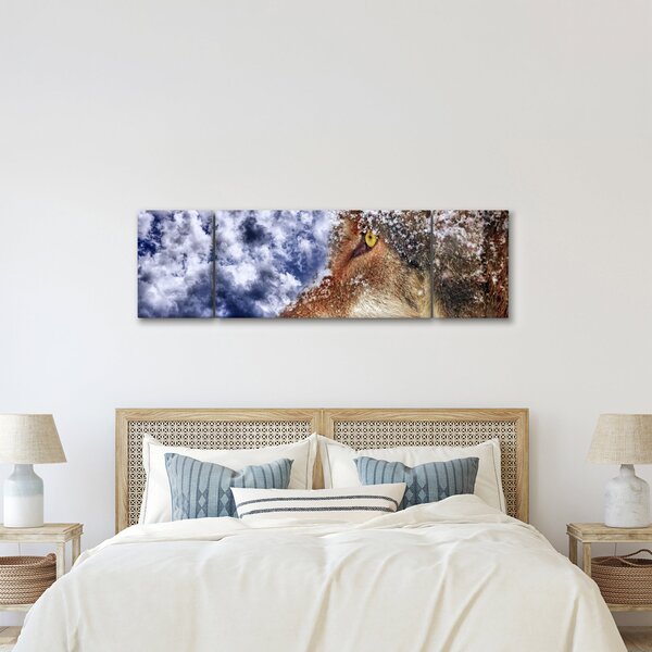 Obraz vlka (170x50 cm)