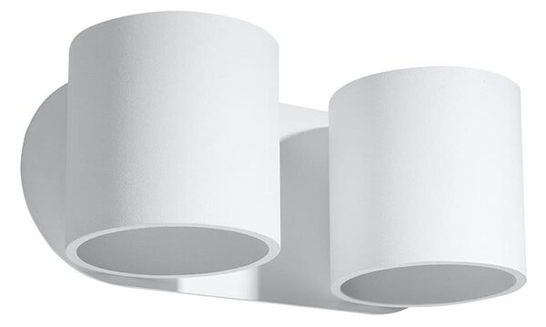 Sollux SL.0659 - Nástěnné bodové svítidlo ORBIS 2xG9/40W/230V bílá