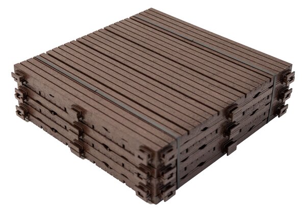 Multyhome Cosmopolitan 30 x 30 cm hnědá 1 ks 4016.91.00