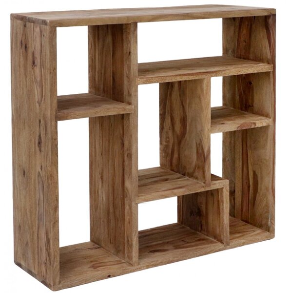 Knihovna Rami 90x90x30 z indického masivu palisandr