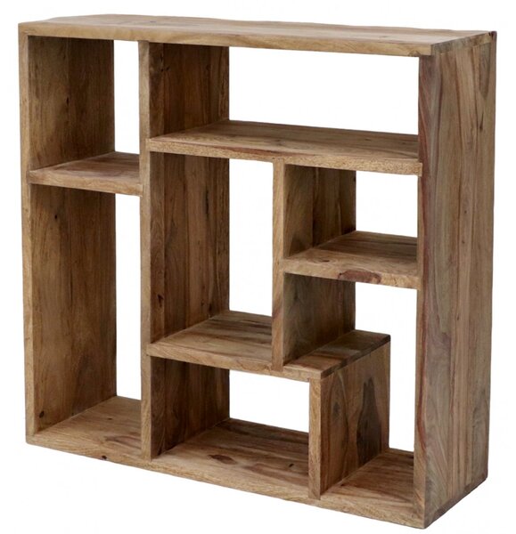 Knihovna Rami 90x90x30 z indického masivu palisandr