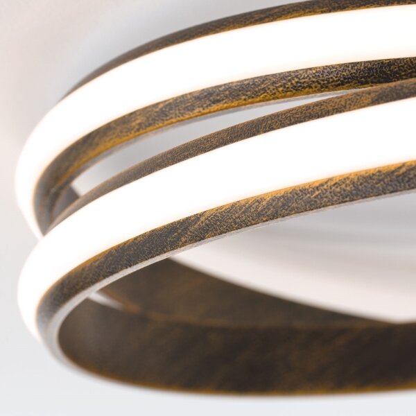 Orion DL 7-638-LED Stmívatelné stropní svítidlo CIRCUS LED/30W/230V hnědá/patina