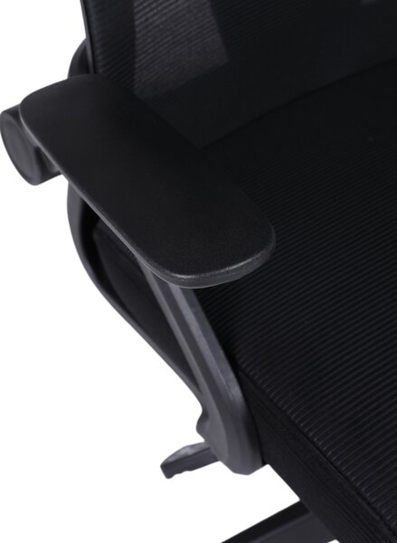 KONDELA Kancelářské křeslo, černá, SEDOS