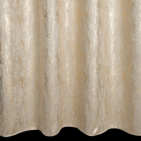 ZATEMŇOVACÍ ZÁVĚS NA KROUŽCÍCH ELISE 140X250 CM BÉŽOVÁ