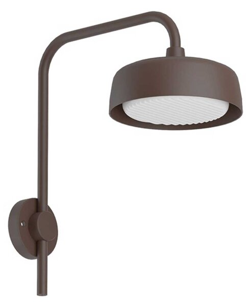 VK Light Jade LED nástěnné svítidlo IP65 HnědáØ180 mm
