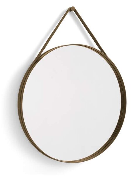 HAY Zrcadlo Strap Mirror 70cm, light brown