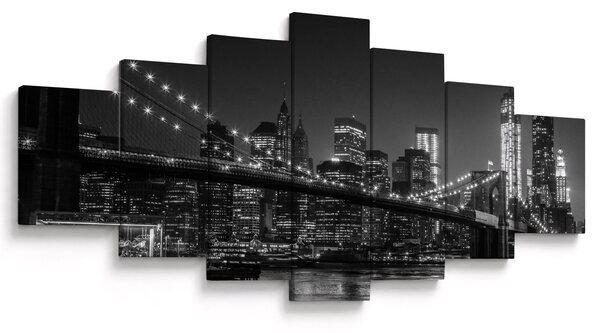Obraz Brooklyn mostu v New Yorku (210x100 cm)