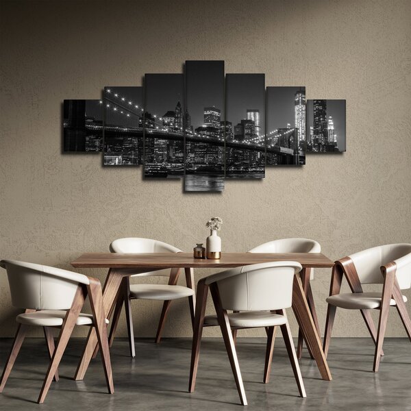 Obraz Brooklyn mostu v New Yorku (210x100 cm)