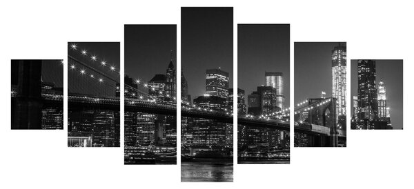 Obraz Brooklyn mostu v New Yorku (210x100 cm)