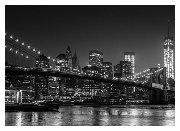 Obraz Brooklyn mostu v New Yorku (70x50 cm)