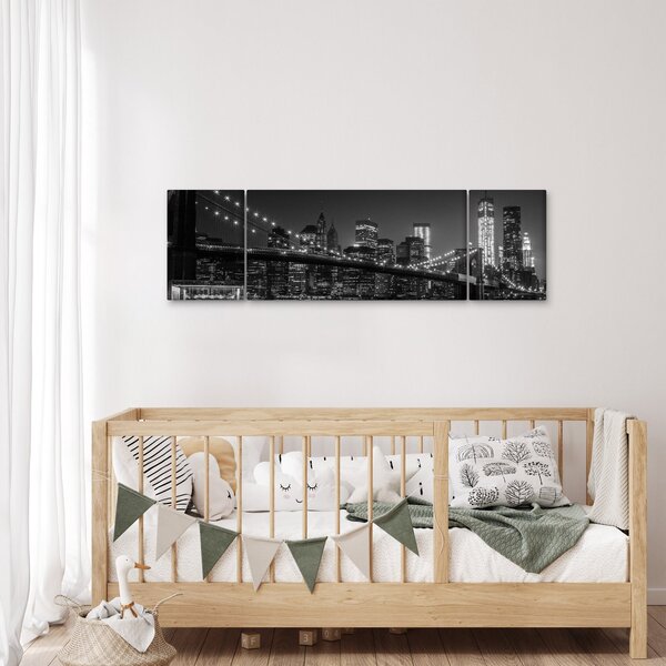 Obraz Brooklyn mostu v New Yorku (170x50 cm)