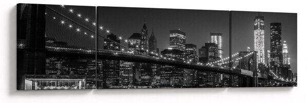 Obraz Brooklyn mostu v New Yorku (170x50 cm)