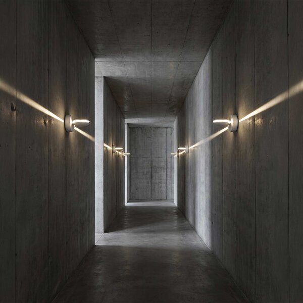VK Light Pint LED nástěnné svítidlo IP54 Černá