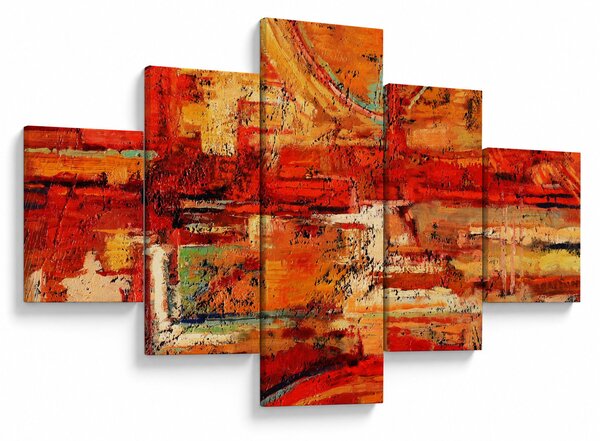 Obraz nástěnné malby (125x70 cm)