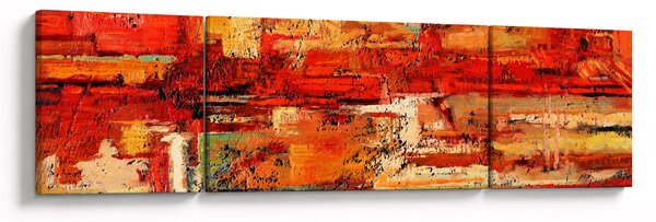 Obraz nástěnné malby (170x50 cm)