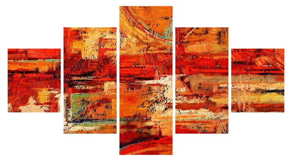 Obraz nástěnné malby (125x70 cm)