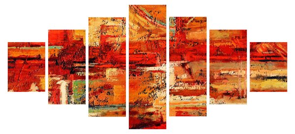 Obraz nástěnné malby (210x100 cm)