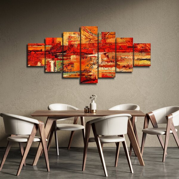 Obraz nástěnné malby (210x100 cm)