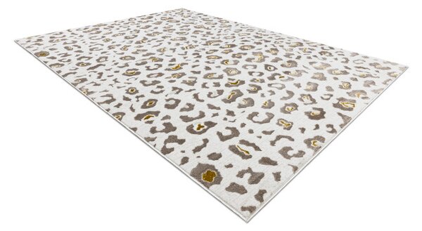 Koberec BLISS Z232AZ128 leopardí vzor, ​​krémový / béžový