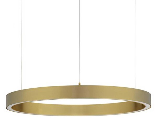 Nova Luce Sting LED kruhové závěsné svítidlo stmívatelné Ø800mmČerná