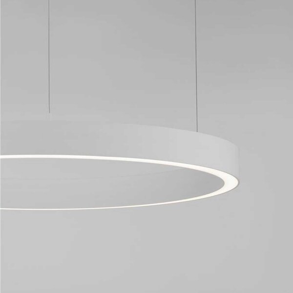 Nova Luce Sting LED kruhové závěsné svítidlo stmívatelné Ø800mmČerná