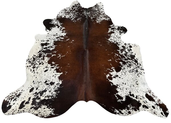 Koberec kusový hovězí kůže 3,2 m2, tricolor sůl a pepř 133