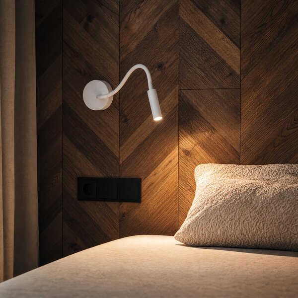 VK Light Jak LED nástěnné svítidlo ČernáNe