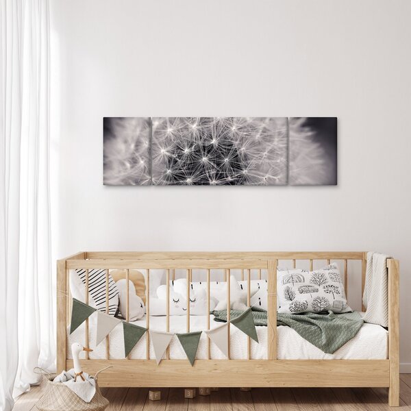 Obraz pampelišky (170x50 cm)
