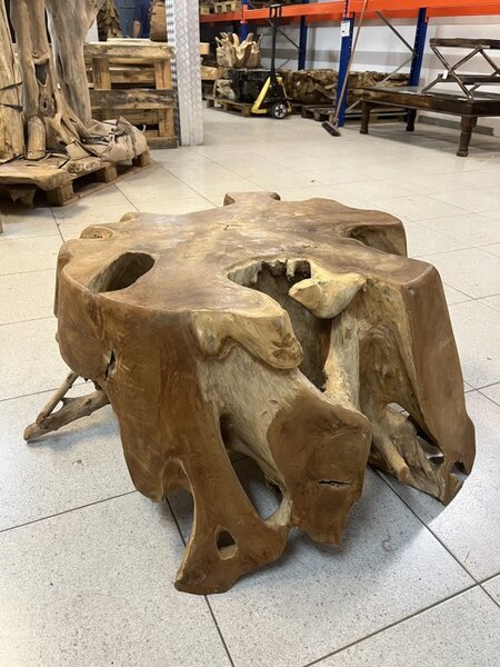Konferenční stolek Java, masívní Teak. 60 cm