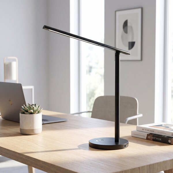 VK Light Nia LED Linear stolní svítidlo stmívatelné 3CCT Černá