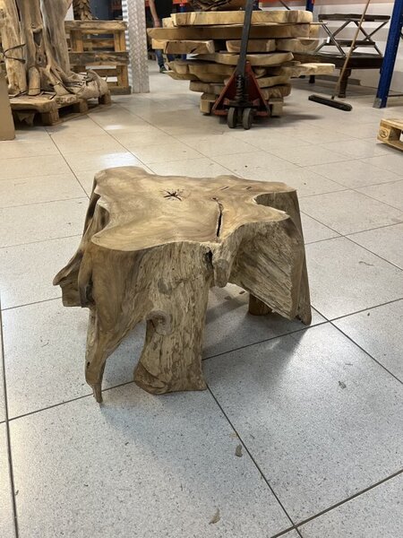 Konferenční stolek Java, masívní Teak. 60 cm