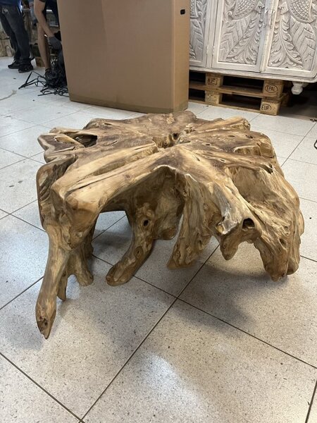 Konferenční stolek Java, masívní Teak. 60 cm