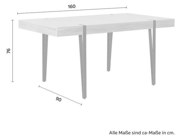 Jídelní stůl ELIN 160x90 cm