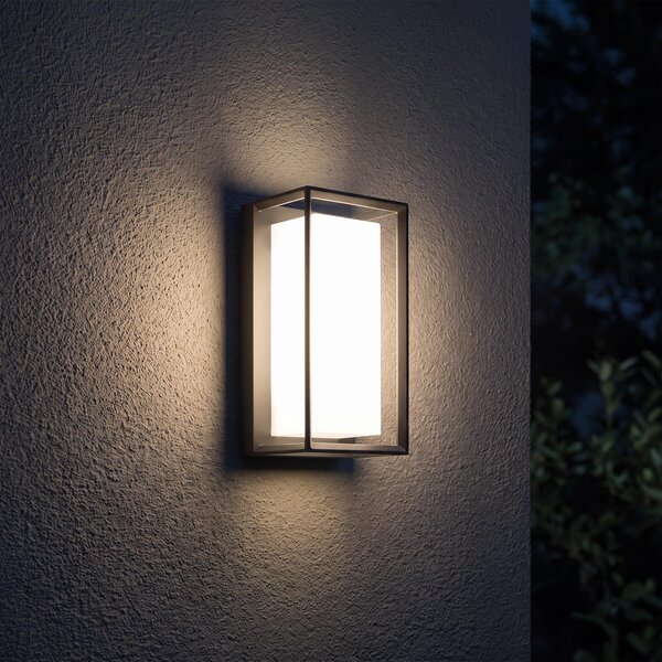 VK Light Neon LED nástěnné svítidlo IP65 obdélníkové Bílá