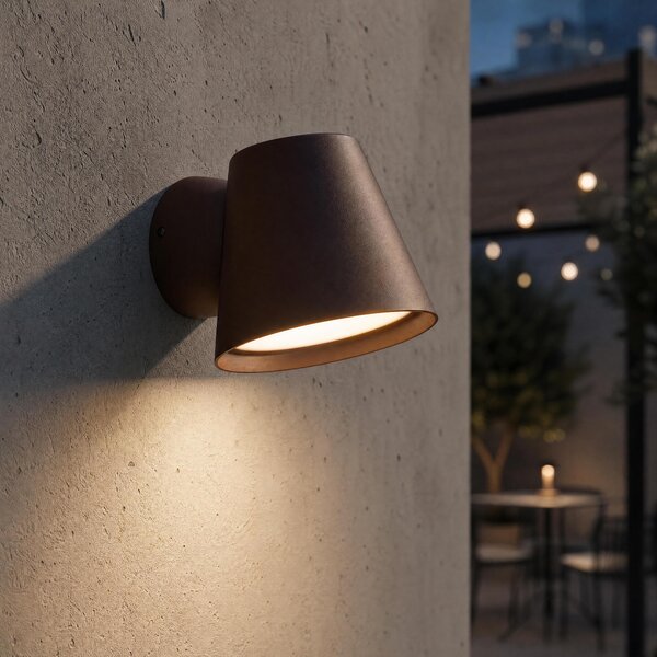 VK Light Kupo GU10 nástěnné svítidlo IP65 Hnědá