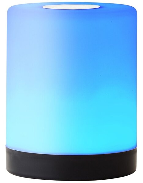 Brilliant G40955/06 AKU stolní lampa ARO RGB černý lem USB-C, IP44