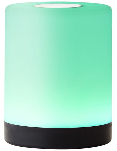 Brilliant G40955/06 AKU stolní lampa ARO RGB černý lem USB-C, IP44